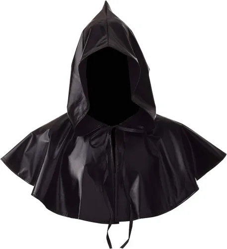 Vista 23 de BLESSUME Collar de cruz medieval con capucha pagana Wicca, accesorio para cosplay