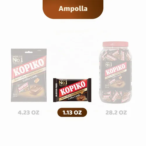 Vista 3 de Kopiko Caramelo de café – Caramelo duro de Indonesia con extracto de café real – Un impulso satisfactorio para la energía sobre la marcha