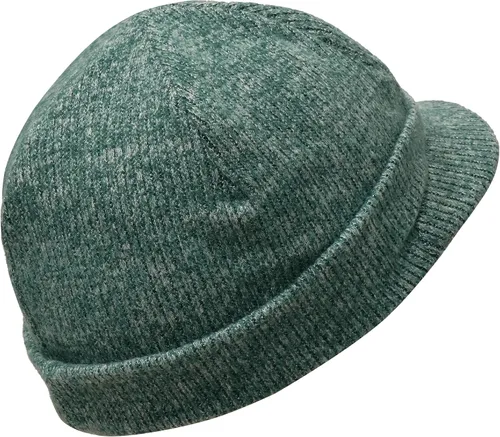 Vista 2 de Gorro de invierno para hombres y mujeres, gorro de punto cálido, gorro de punto sólido, elástico, diario