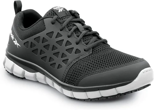 Vista 2 de Reebok Women's Sublite Cushion Work MaxTrax Soft Toe Athletic