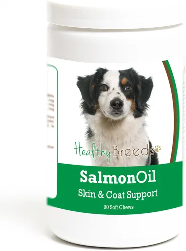 Vista 220 de Healthy Breeds Affenpinscher - Masticables suaves de aceite de salmón, 90
