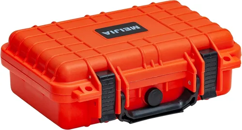 Vista 10 de MEIJIA Funda rígida protectora impermeable portátil para todo tipo de clima, funda para cámara pequeña, funda seca con espuma personalizable
