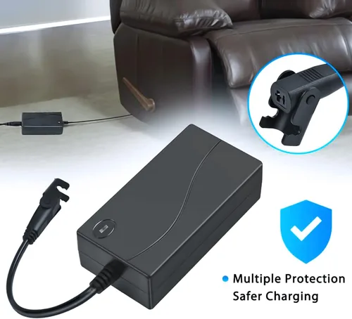 Vista 4 de Cargador adaptador de 2 clavijas de 29 V CA CC compatible con Southern Motion FS2900-2000 Silla reclinable elevadora transformador de conmutación