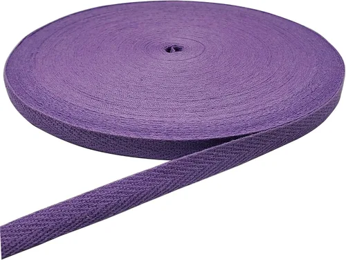 Vista 41 de Cinta de espiga de 50 yardas, cinta de algodón para coser (beige, 1 pulgada) Materiales respetuosos con el medio ambiente, suaves