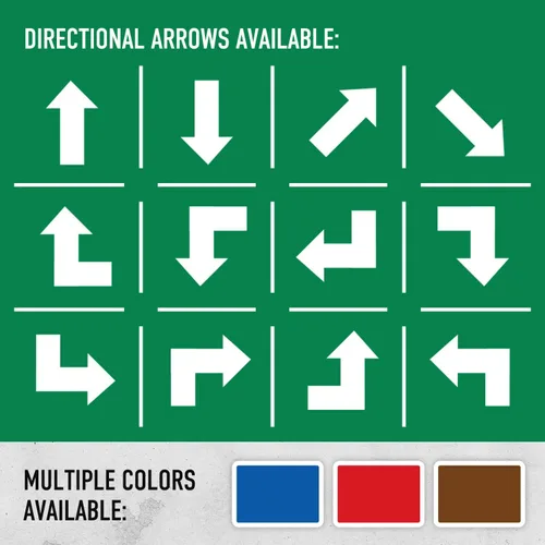 Vista 7 de Letrero direccional personalizado, flecha de dirección personalizada para letrero de Navidad, (SI-9583) 18 x 4 pulgadas, ACM, resistente a