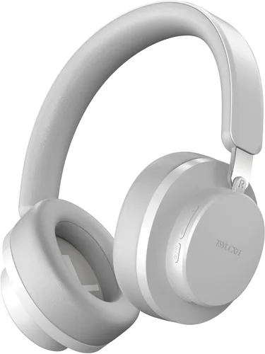 Vista 9 de Auriculares con Cancelación de Ruido Inalámbricos Bluetooth, Auriculares Bluetooth Sobre la Oreja con Micrófono, Auriculares Inalámbricos