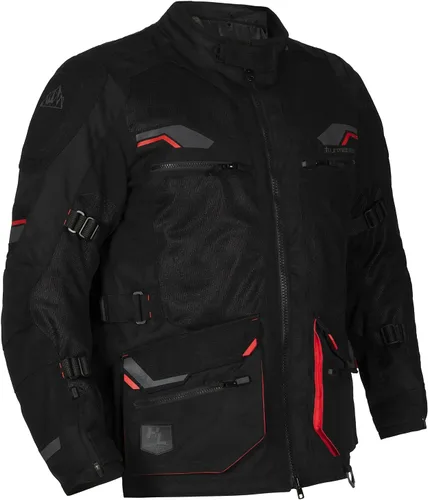 Vista 5 de Tourmaster Chaqueta de aventura de malla Ridgecrest para motocicleta para hombre
