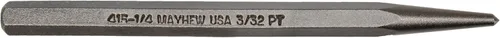 Vista 4 de Mayhew Tools 74102 Punzón central, punta de 1/2" x 3/32", acabado de granallado