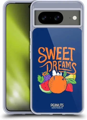 Vista 20 de Head Case Designs Officially Licensed Peanuts Charlie and Snoopy Naturally Sweet Gel Case [Military Grade Protection] Compatible with Google Pixel 8