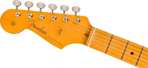 Vista 6 de Fender American Vintage II 1961 Stratocaster - Guitarra eléctrica, 3 colores Sunburst, diapasón de palisandro