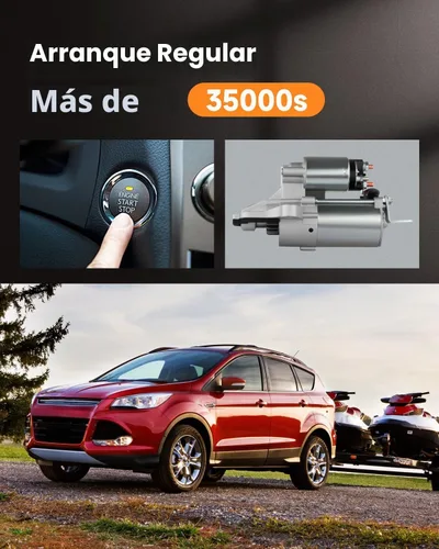 Vista 6 de OCPTY Arrancadores de arranque compatibles 6674N L3H5-18-400 L4 para Ford Focus 2003-2010 2.0 2.3L, Escape 2005-2012 2.3 2.5L, Explorer Edge