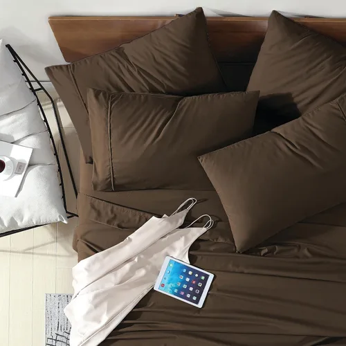 Vista 20 de Swift Home Juego de sábanas de microfibra Twin de 4 piezas (incluye 1 funda de almohada adicional), ultrasuave cepillado - extremadamente duradero