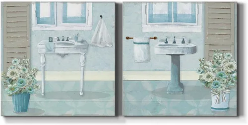 Vista 32 de Renditions Gallery Family and Home I - Arte de pared, decoración en lienzo de alta calidad con envoltura de galería, listo para colgar, 10 pulgadas