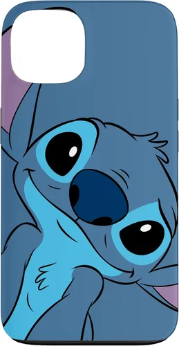 Vista 7 de Disney Lilo y Stitch Linda Carátula de Stitch en Color Gris Pizarra para iPhone 17
