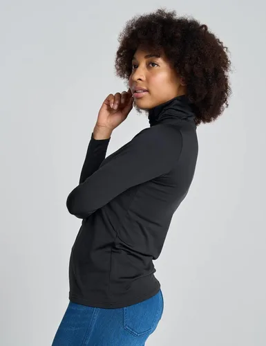 Vista 5 de LAPASA Women Turtleneck Thermal Underwear Top Undershirt Lightweight Midweight Fleece Lined Long Sleeve Base Layer L88L90