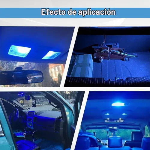 Vista 6 de JOYCOURT 24 piezas Bombilla LED para Interior de Coche, Kit de Reemplazo de Luz de Cúpula LED para Interior de Coche T10 31 mm 41 mm