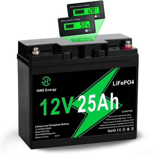 Vista 14 de Batería de litio recargable de 12 V 5 Ah, más de 4000 ciclo profundo LiFePO4 12 voltios 5 amperios batería de repuesto para Liftmaster 485LM