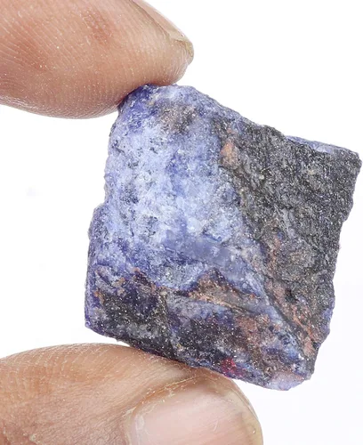 Vista 4 de GEMHUB Cristal curativo zafiro azul, 52.50 quilates, piedra preciosa de zafiro natural sin tratar para Jewely FD-338, Gema, azul
