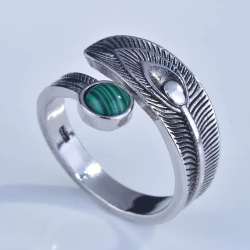 Vista 142 de Anillo de plata de ley 925, minimalista, ajustable, hecho a mano, para mujeres y niñas