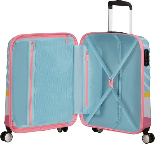 Vista 5 de American Tourister Equipaje de mano Multicolor Minnie Pink Kiss Spinner S 217in - 36 L