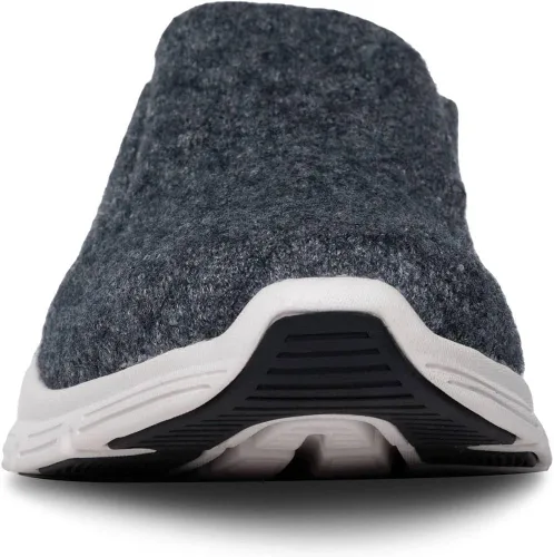 Vista 6 de Dr. Comfort Liam - Zapatos deportivos de lana para hombre, con inserciones de gel