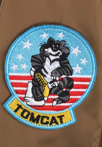 Vista 8 de Disfraz de Chaqueta Bomber para Mujer de Top Gun Multicolor