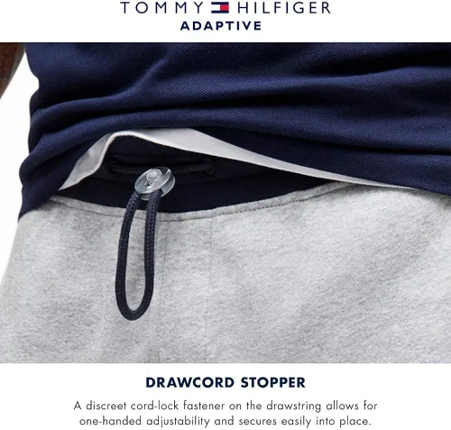 Vista 7 de Tommy Hilfiger Shorts Healy adaptables para niñas con cordón