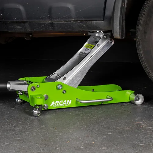 Vista 9 de Arcan ALJ2T gato hidráulico de piso de aluminio, capacidad de 2 toneladas