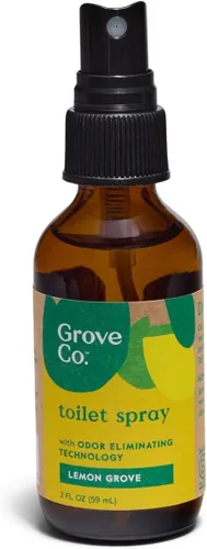 Vista 8 de Grove Co. Aerosol para inodoro (2 onzas) – Eliminador de olores de baño y ambientador, aroma de aceite esencial natural, botella de vidrio