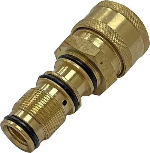 Vista 7 de Simpson Cleaning 7110331 - Kit de salida de agua de repuesto para bombas de hidrolavadora AAA, color dorado