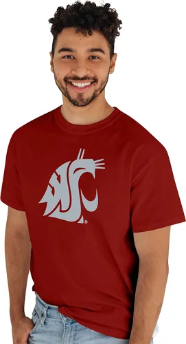 Vista 5 de Blue 84 Camiseta NCAA para hombre, icono de color del