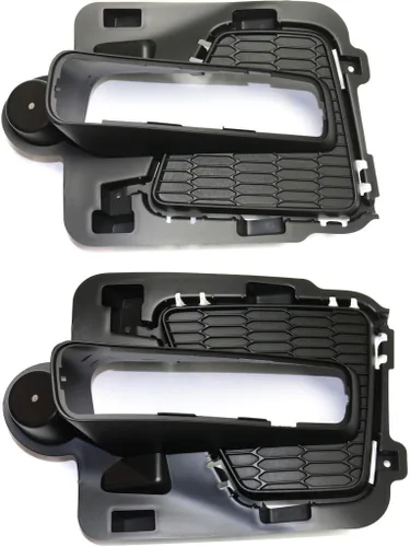 Vista 5 de KarParts360: Para 2015 2016 2017 Ford Expedición Luz antiniebla Bisel/cubierta lado conductor sustituye a FO1038156