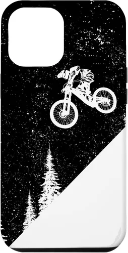 Vista 26 de Funda para bicicleta de montaña para iPhone 16, descenso, BTT, vintage, para ciclismo de montaña