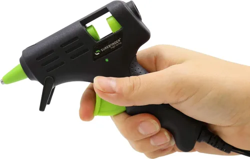 Vista 2 de Surebonder GM-160 Pistola compacta de pegamento caliente de alta temperatura de tamaño mini - Ideal para manualidades - Negro