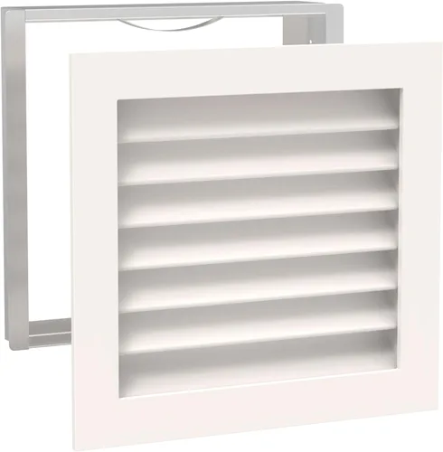 Vista 21 de Worth Home Products - Rejilla de retorno de CA de lujo de 12 pulgadas de ancho x 12 pulgadas de alto x 3 pulgadas de profundidad solo para paredes