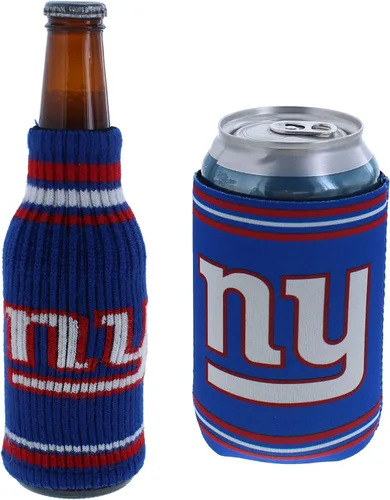 Vista 117 de Soporte aislante para latas y botellas de fútbol americano enfriador de bebidas Huggie (Nueva Orleans (Saints) - Negro) Nueva Orleans (Santos)