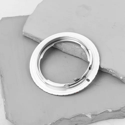Vista 6 de Lens Mount Adapter Ring AI EOS Compatible with Nikon F Compatible with Canon EOS EF Cameras Supports Manual Focus and Exposure No Glass Design