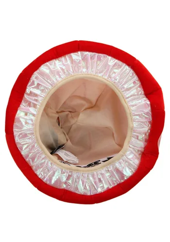 Vista 4 de Sombrero de Disfraz Lumen de Hongo Rojo Multicolor