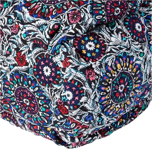 Vista 4 de Vera Bradley Bolso Glenna de algodón para mujer