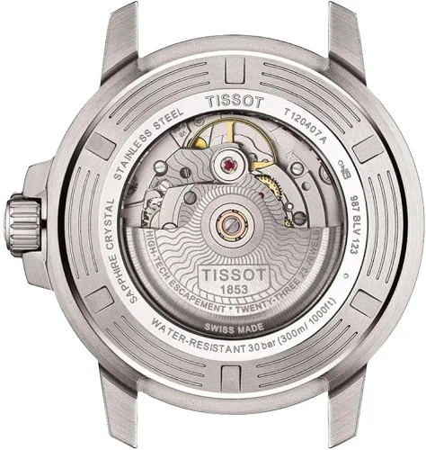 Vista 2 de Tissot Seastar GTS AUT SS GR IND Gris