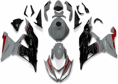 Vista 10 de Carenado negro brillante para Kawasaki Ninja 2013-2018 ZX6R 636 001 Negro Brillante