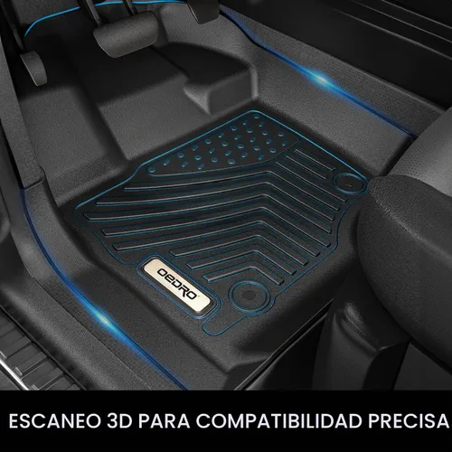 Vista 6 de OEDRO Alfombrillas aptas para Kia Carnival MPV 2027 2026-2022 8 asientos