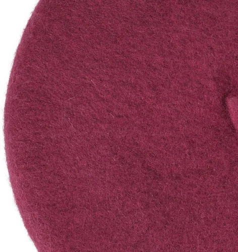 Vista 48 de ZLYC - Boina francesa de lana unicolor para mujeres y niñas