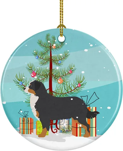Vista 33 de Caroline's Treasures Cavalier King Charles Spaniel - Adorno de cerámica para árbol de Navidad, decoración colgante para el hogar, Navidad, fiestas