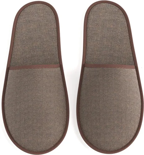 Vista 4 de Maeline Zapatillas de spa, antideslizantes, desechables, al por mayor, pantuflas de hotel para invitados, multicolor reutilizables, para interiores