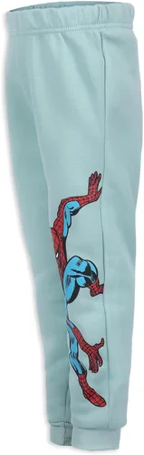 Vista 8 de Marvel Spider-Man - Conjunto de sudadera y pantalones para niños pequeños y grandes - Verde