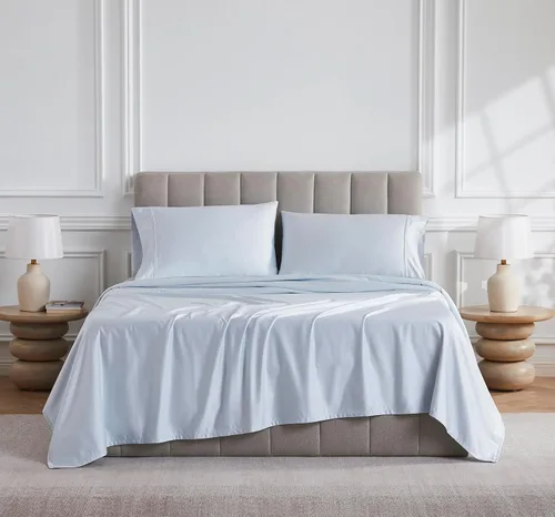 Vista 15 de Linen Closet Juego de sábanas de 1000 hilos de algodón egipcio de 4 piezas, 100% satén de algodón, ropa de cama de lujo con bolsillo profundo de 18