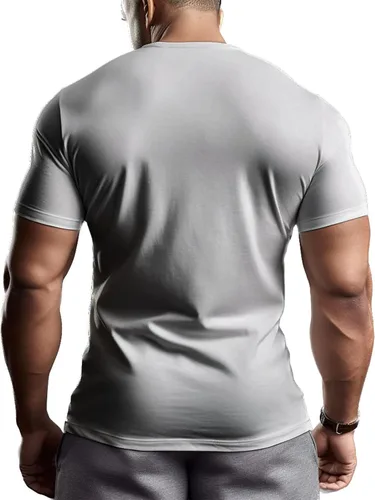 Vista 2 de Similar a un papá pero solo más fresco y mejor aspecto - Camiseta de culturismo para hombre Fitness Moda