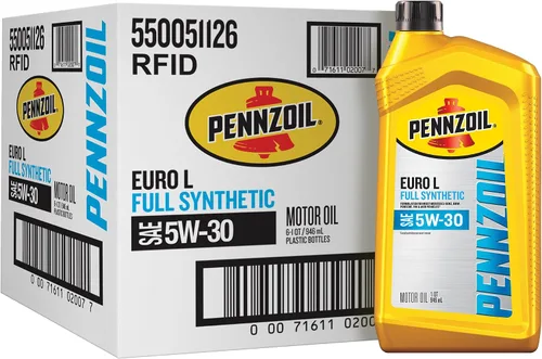 Vista 12 de Aceite de motor completamente sintético Platinum Euro 0W-40 de Pennzoil, 1 cuarto de galón