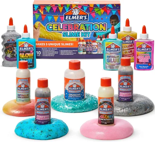 Vista 9 de Elmer's Infinity and Beyond Slime Kit con personajes de Toy Story, suministros de slime, pegamento de color, slime esponjoso, kit de 10 piezas